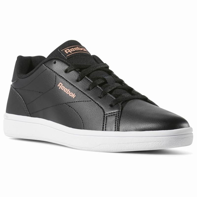 Reebok Royal Complete Tenisky Damske - Čierne/Ruzove/Biele DQ8697XA